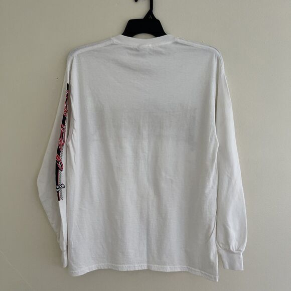 Dale Earnhardt 3 VTG The Intimidator Long Sleeve,  Chase Authentics, White- Lrg - Picture 11 of 13